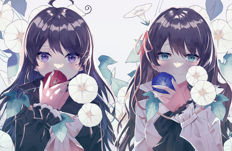 Reiya & Reina (costum inspired by ryuunosuke-atsushi bsd)